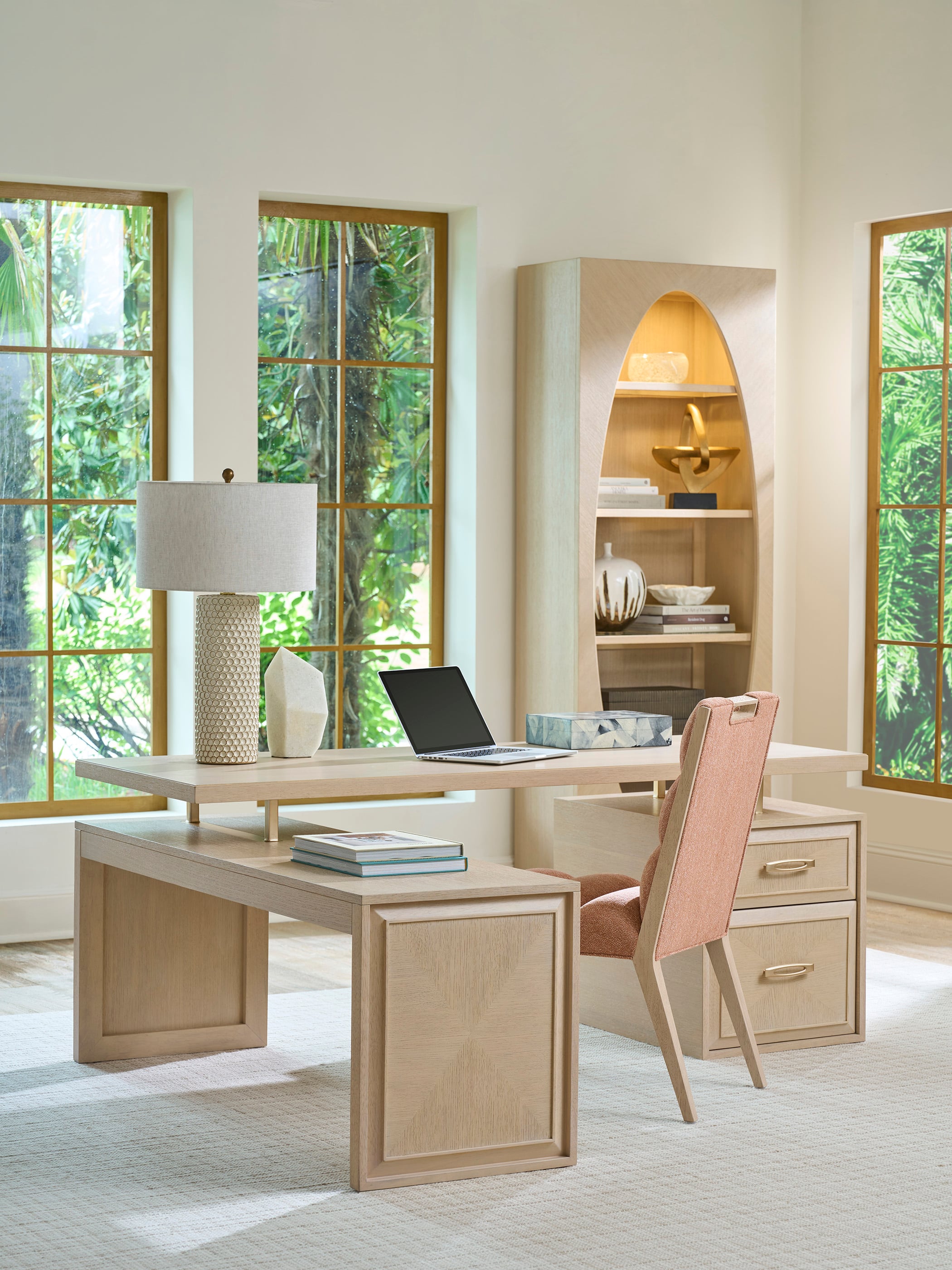 Sligh Apogee Modular Desk with Return