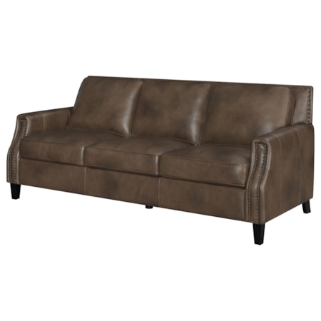 Leaton Recessed Arm Sofa Sugar