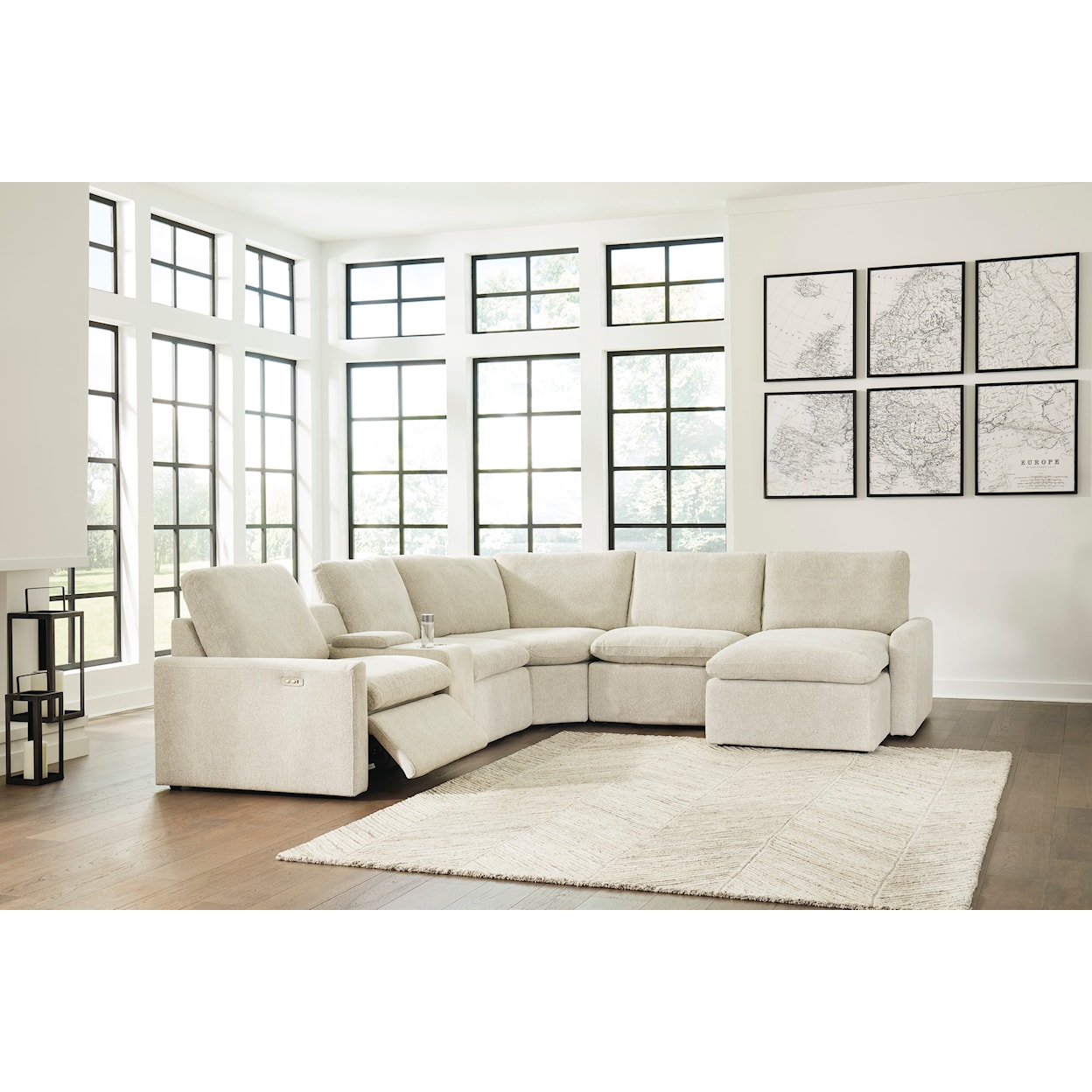 Signature Design by Ashley Hartsdale 6-Piece Power Reclining Sectional