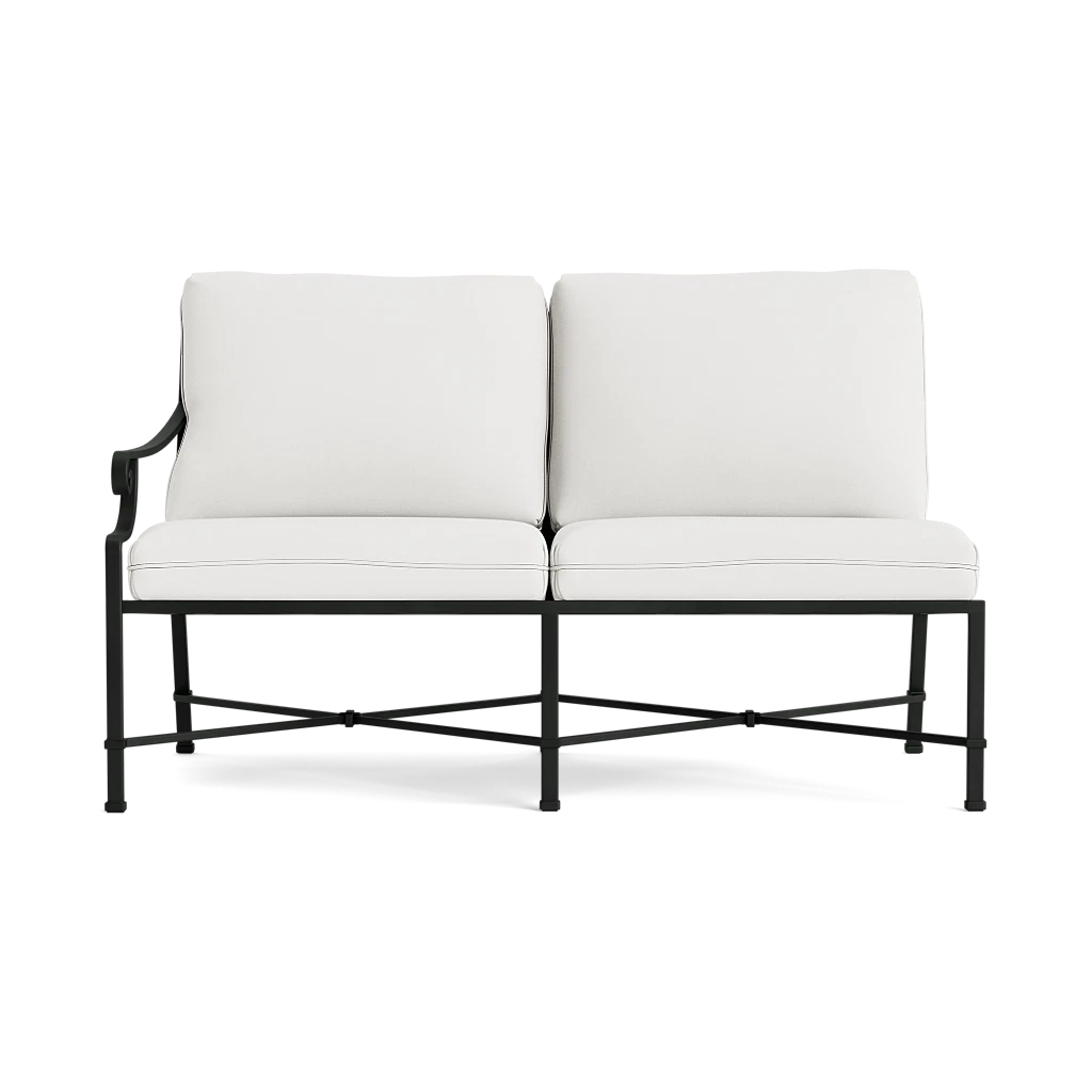 Venetian Modular Left Arm Loveseat