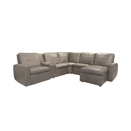 6-Piece Power Reclining Sectional Sofa