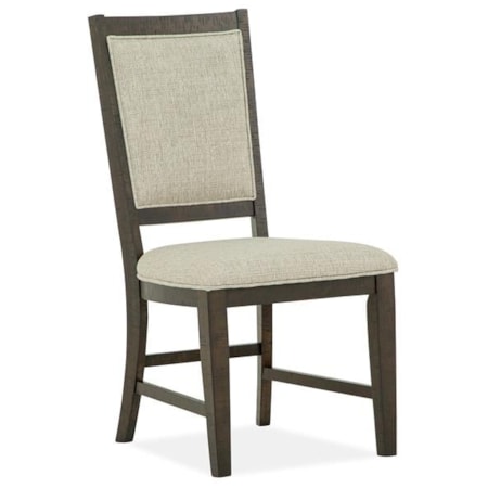 Upholstered Step Up Side Chair