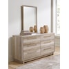 Benchcraft Hasbrick Dresser with Landscape Mirror