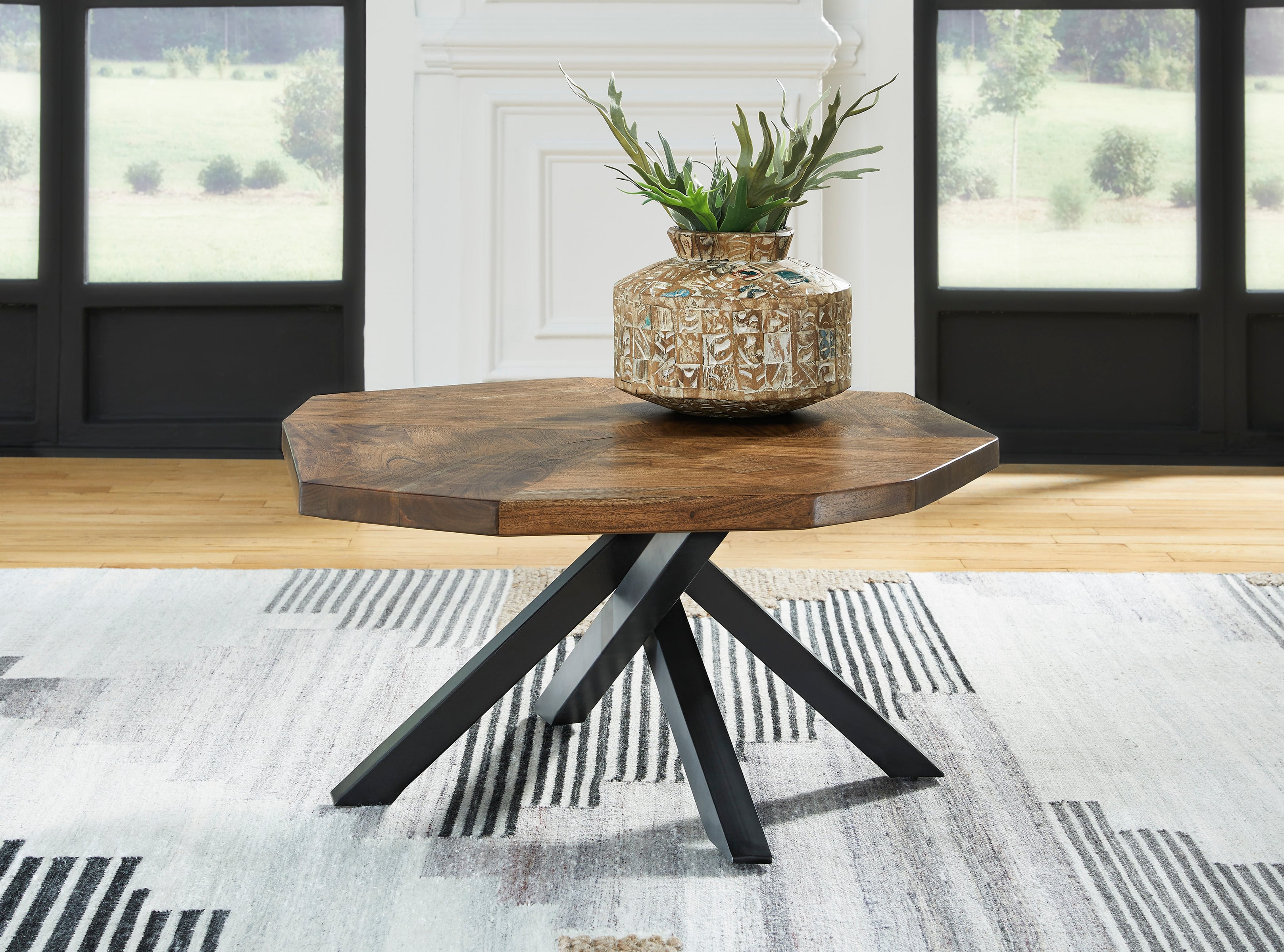 Signature Design by Ashley Haileeton T8068 Contemporary Coffee Table