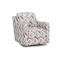 Transitional Swivel Accent Chair