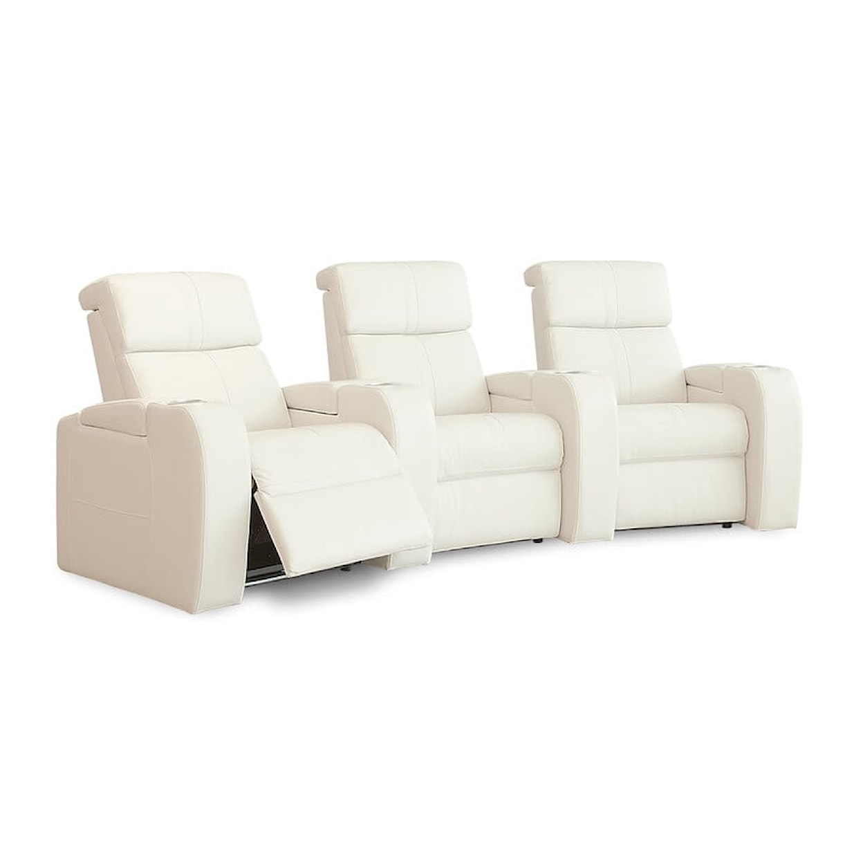 Palliser Flicks Flicks 3-Seat Curved Theater Seating