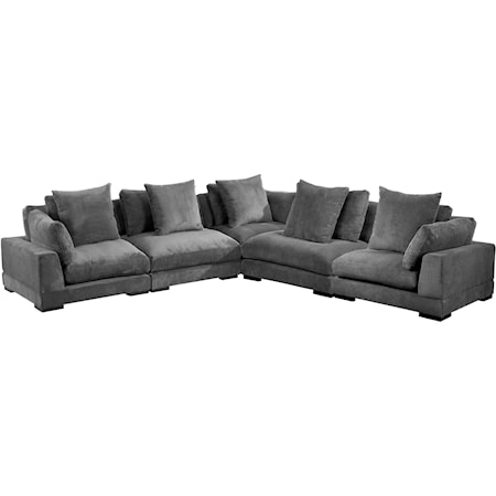 Tumble Classic L Modular Sectional Charcoal