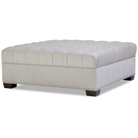 Large Cocktail Ottoman