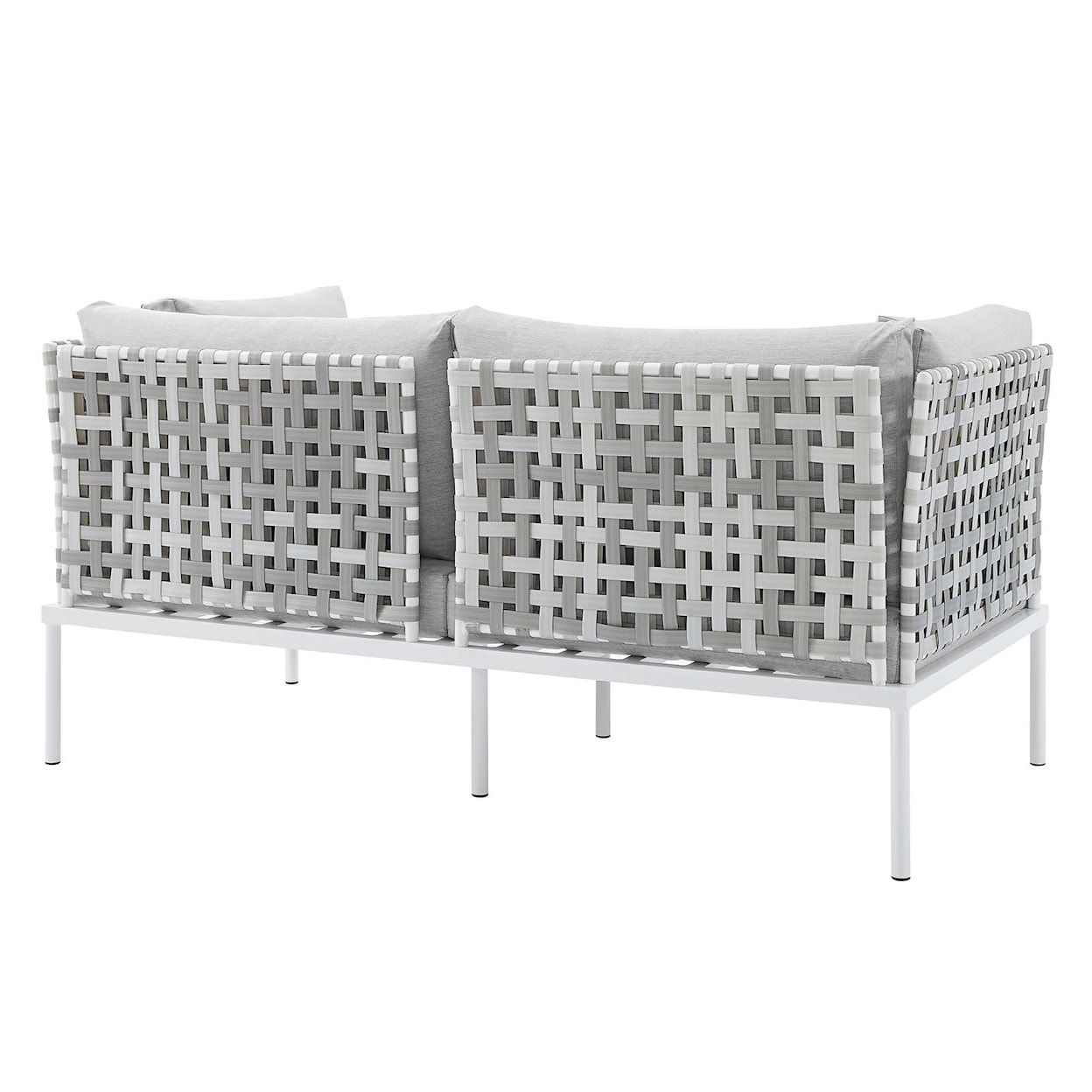 Modway Harmony Outdoor Aluminum Loveseat