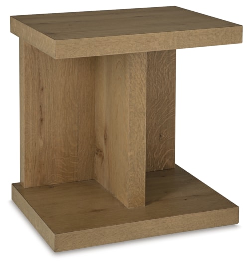 Casual Chairside End Table