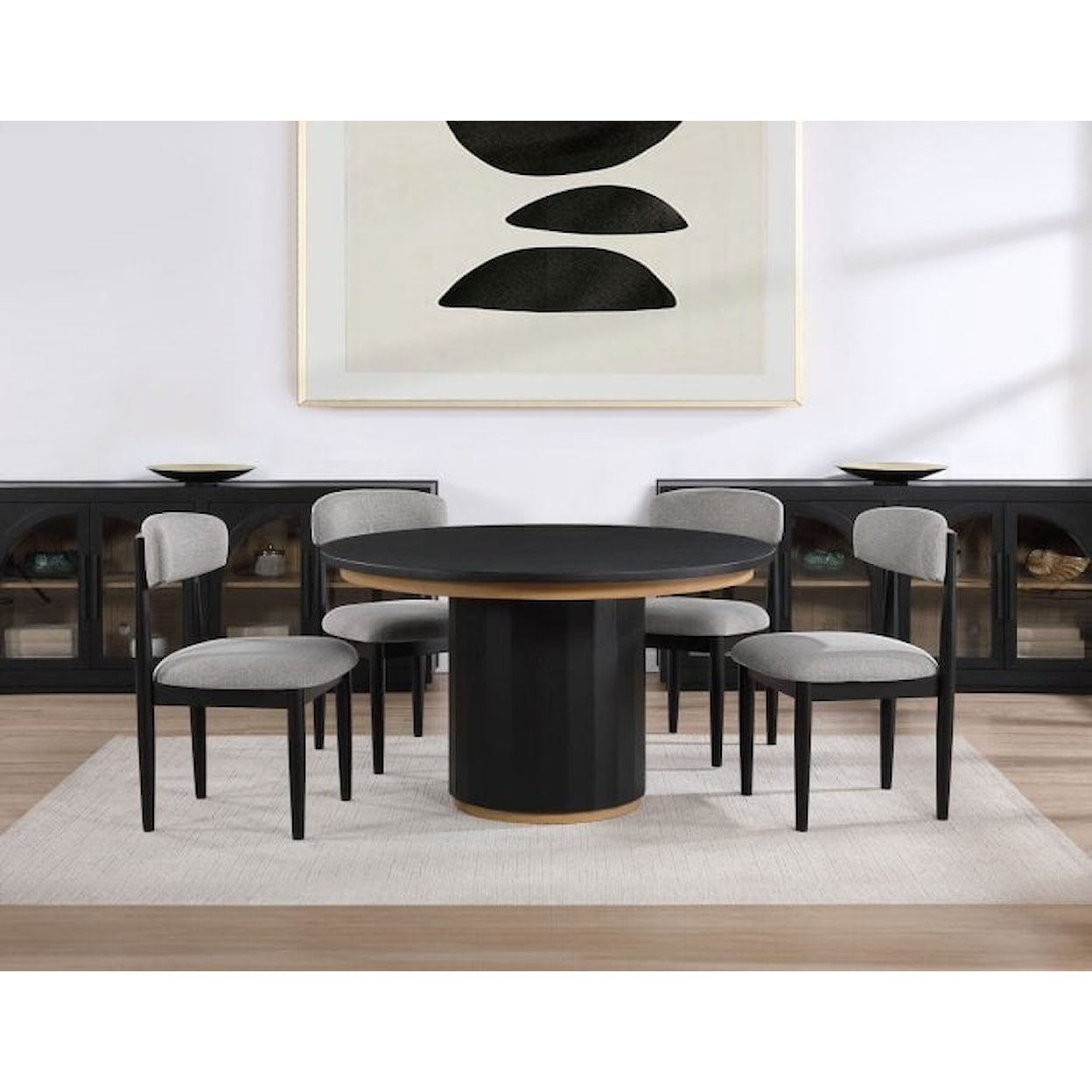 Steve Silver Magnolia 5-Piece Dining Set