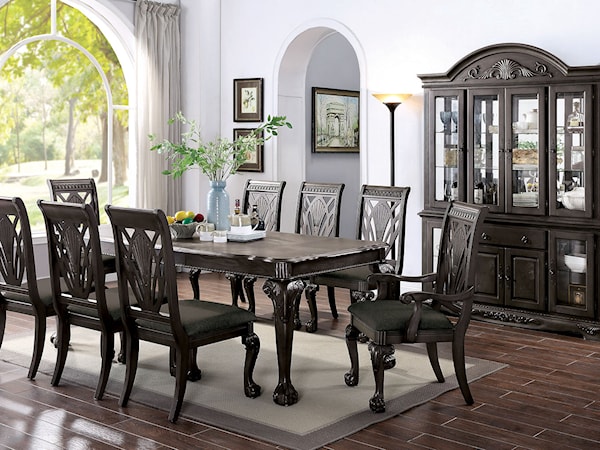 9-Piece Dining Table Set 