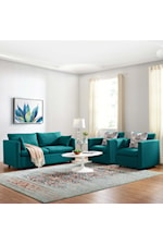 Modway Activate Activate Contemporary Upholstered Armchair - Teal