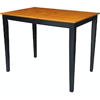 Casual Rectangular Dining Table