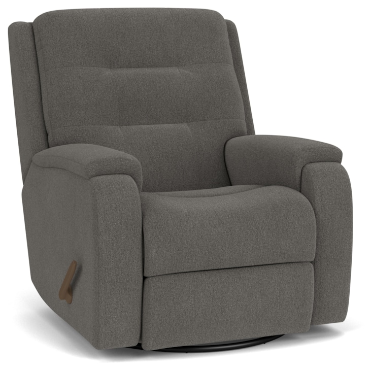 Contemporary Rocking Recliner Flexsteel Arlo 2810-51 959-04 Contemporary Rocking Recliner | Belfort ...