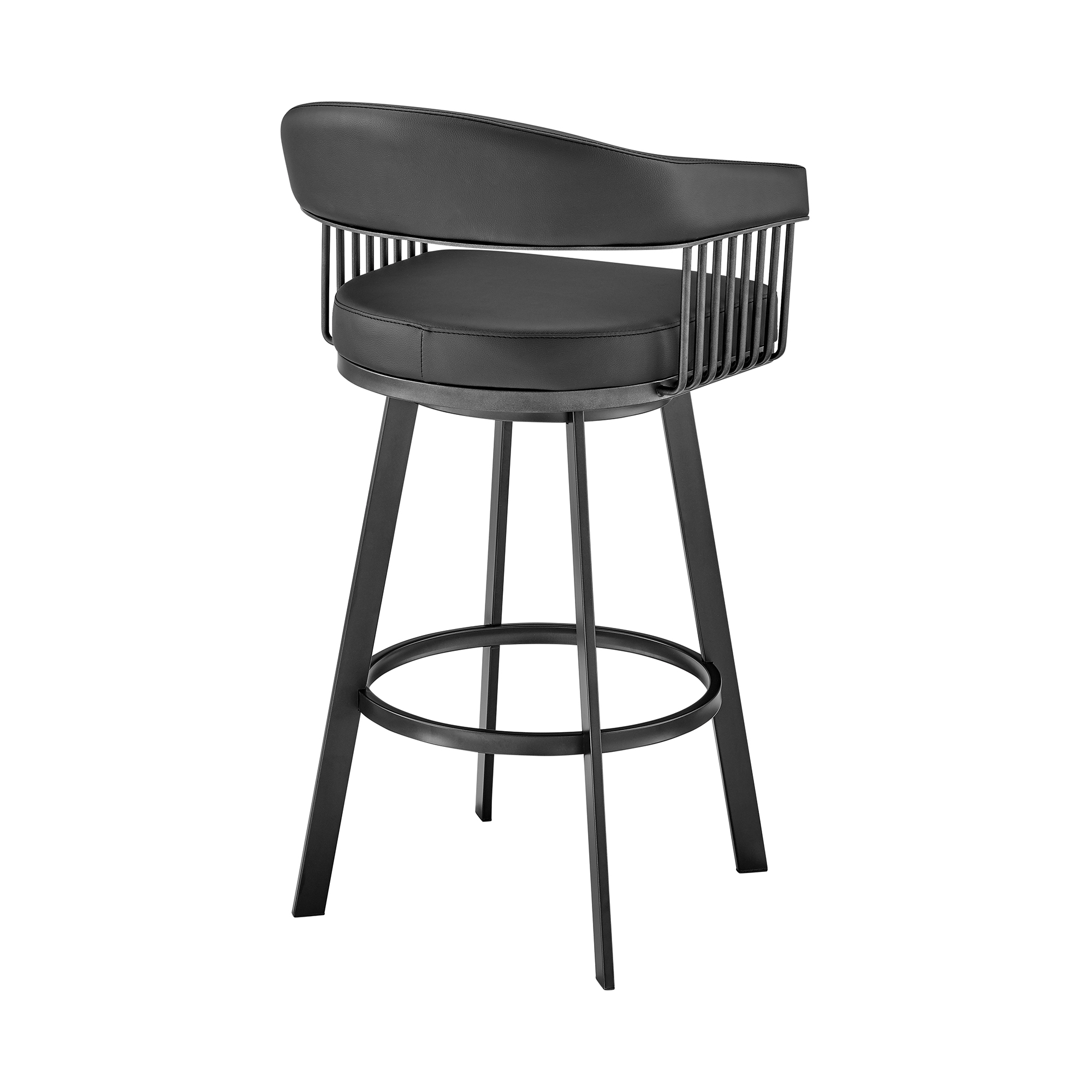 Armen Living Chelsea Swivel Bar Stool