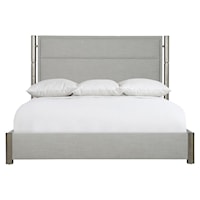 Brynn Fabric Panel Bed King