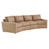 Lexington Silverado Ashbury 2-Piece Leather Sectional (Tan)