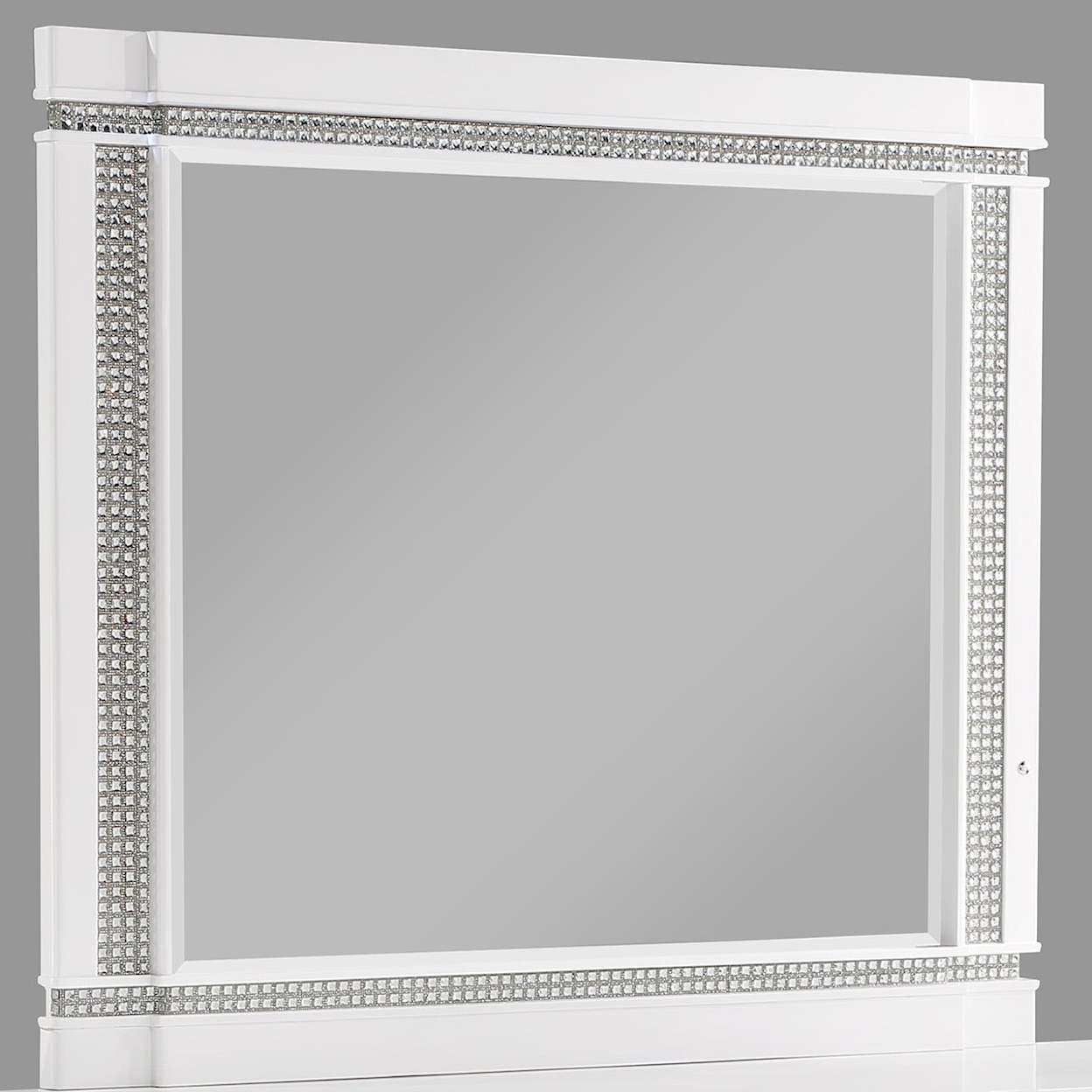 Crown Mark Ariane Rectangular Beveled Dresser Mirror