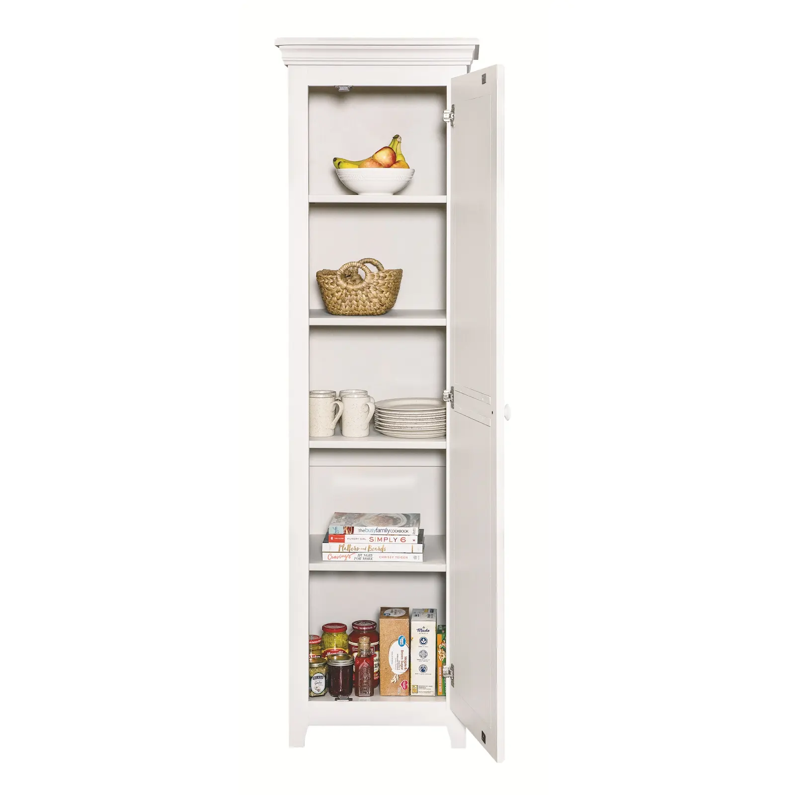 Archbold Furniture Pantries and Cabinets 1 Door Pantry