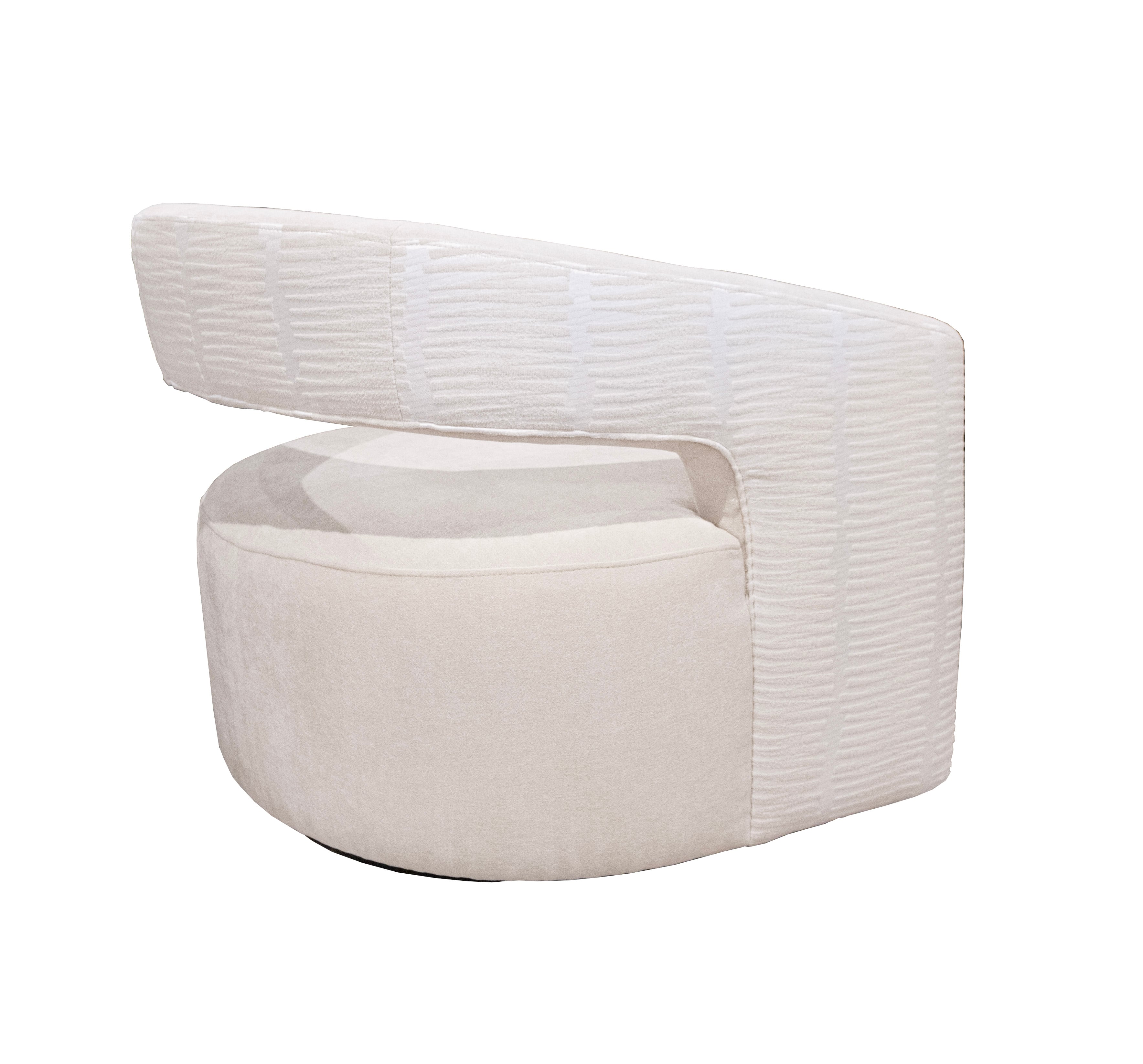 Open Back Accent Chair