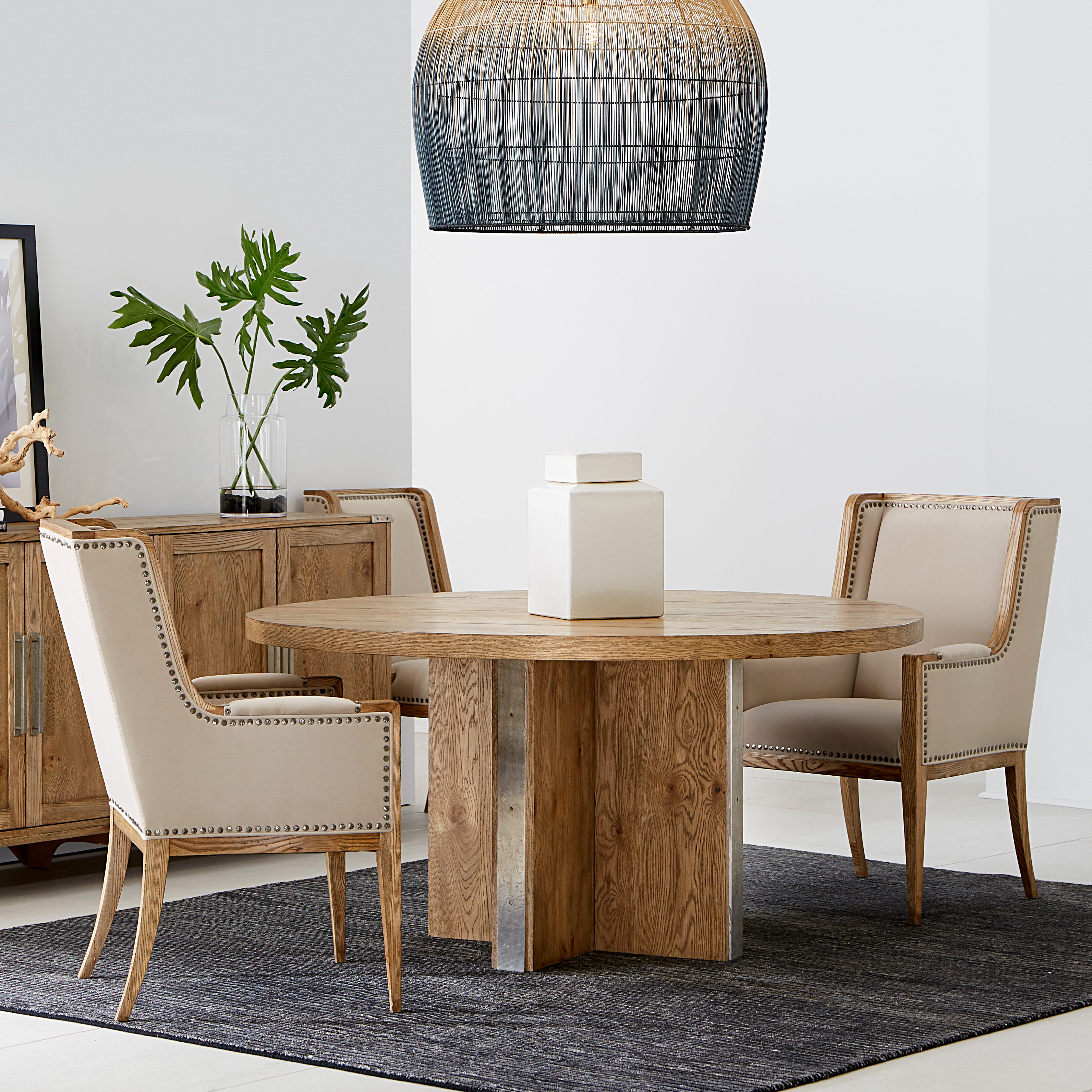 round casual dining table sets