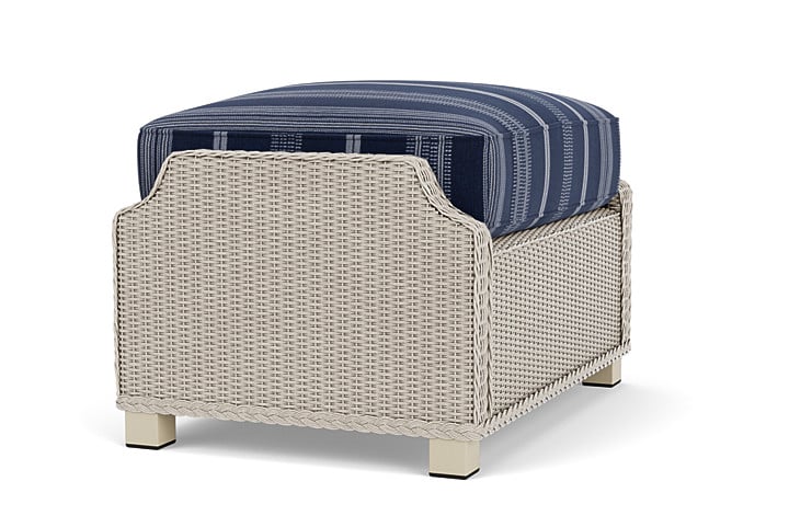 Lloyd Flanders Hamptons Ottoman