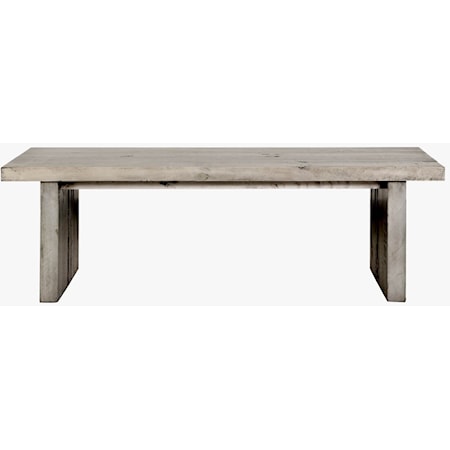 Rustic Rectangular Coffee Table