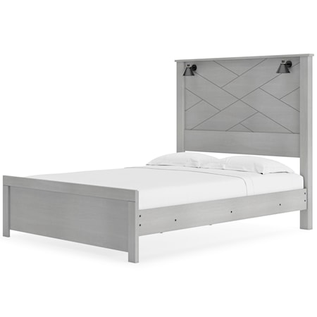 Queen Panel Bed