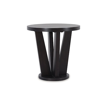 Round End Table