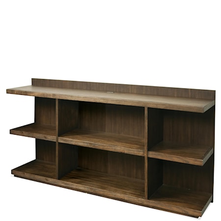 Peninsula Bookcase Desk