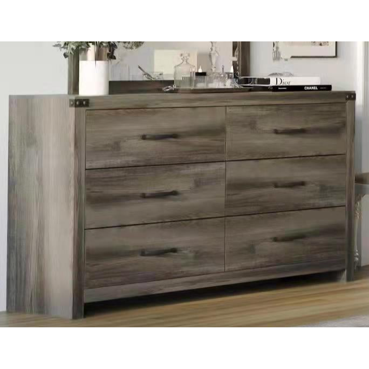 New Classic Misty Lodge Dresser- Greige