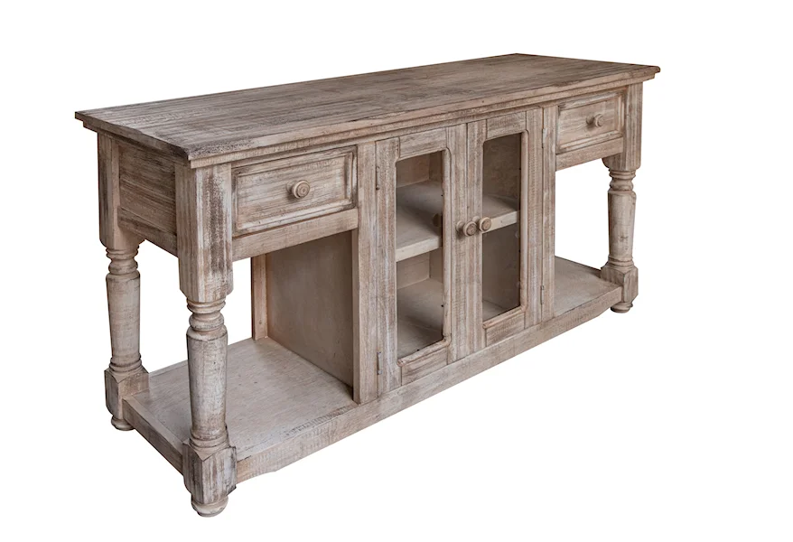 Aruba Sofa Table by International Furniture Direct at VanDrie Home Furnishings