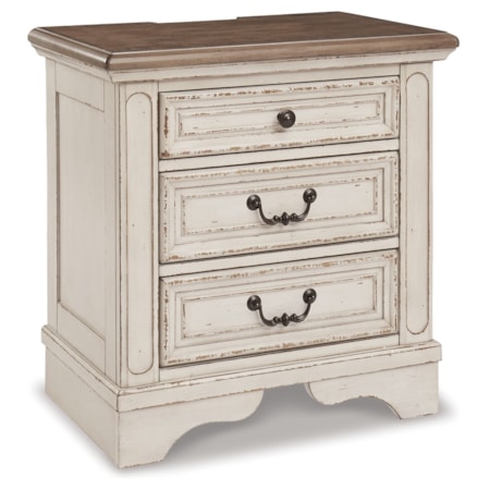 3-Drawer Nightstand