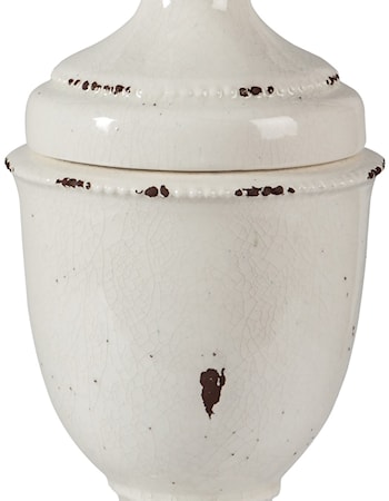 Devorit Antique White Jar