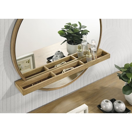 Vanity Wall Mirror w/ Shelf