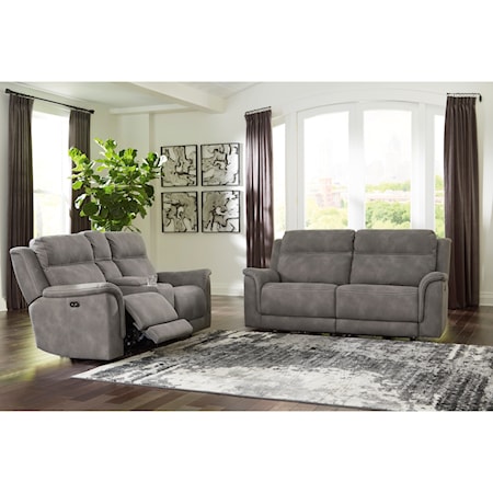 Power Reclining Living Room Group