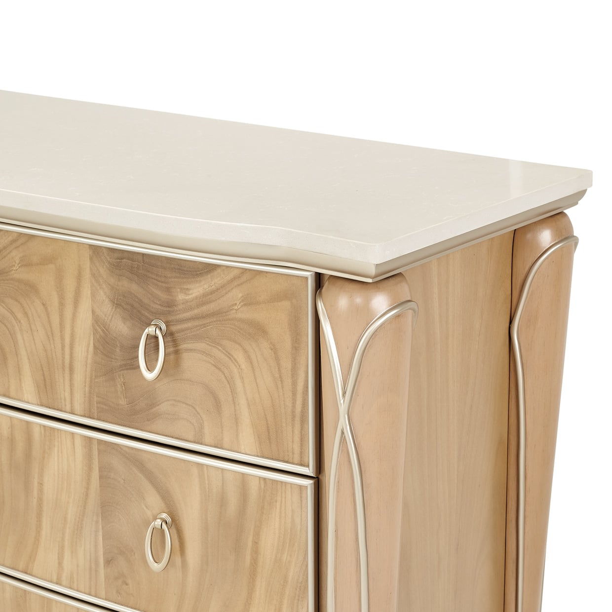 Michael Amini Villa Cherie Villa Cherie Dresser - Caramel