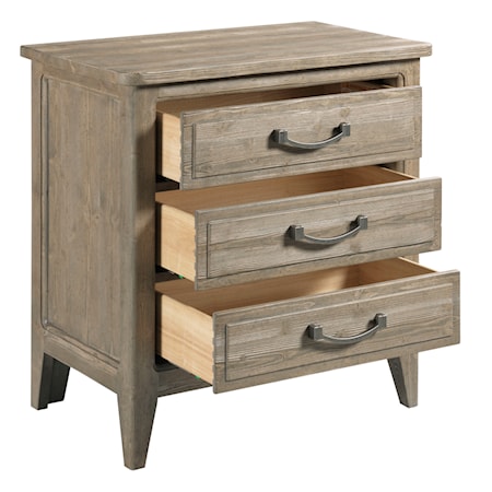 Eastlake Three Drawer Nightstand