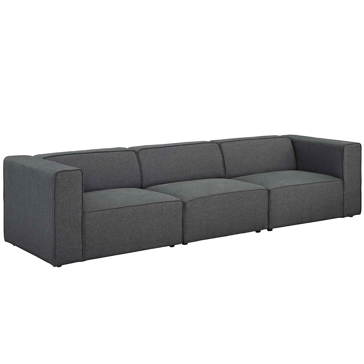 Modway Mingle 3 Piece Sectional Sofa Set