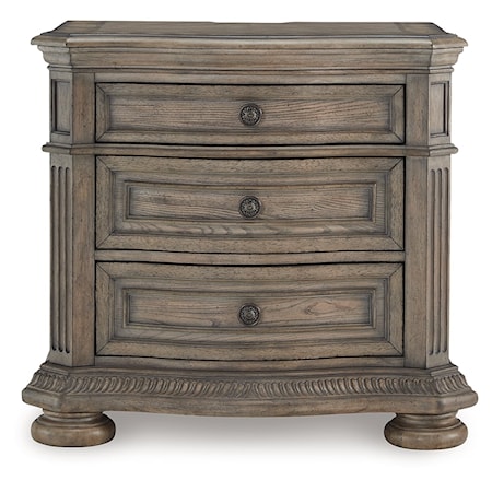 3-Drawer Nightstand