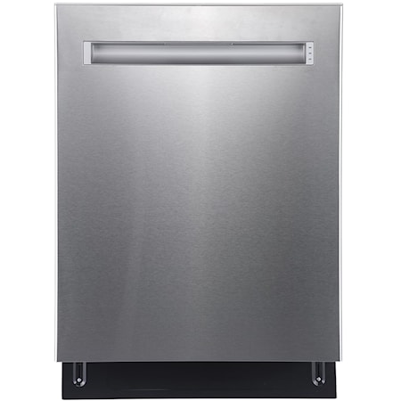 24" Built-In Top Control Dishwasher with Stainless Steel Tall Tub Stainless Steel - GBP655SSPSS