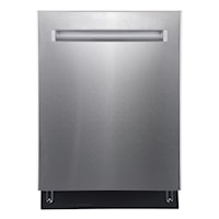 24" Built-In Top Control Dishwasher with Stainless Steel Tall Tub Stainless Steel - GBP655SSPSS