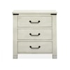 Magnussen Home Chesters Mill Bedoom 3-Drawer Nightstand