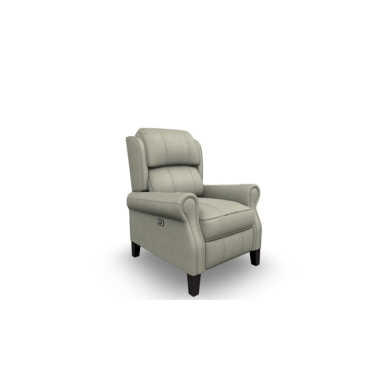 Bravo Furniture Joanna Power Tilt Headrest High Leg Recliner