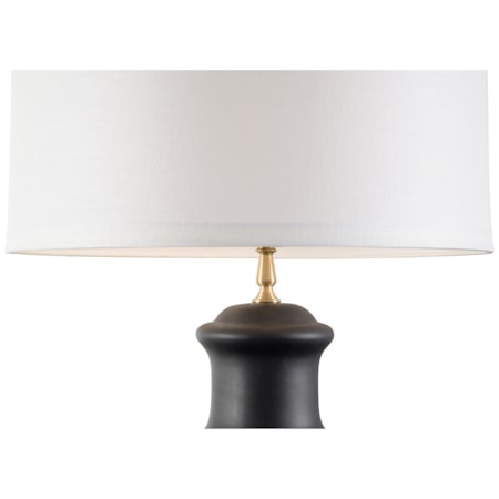 Greenwich Ceramic Lamp - Black