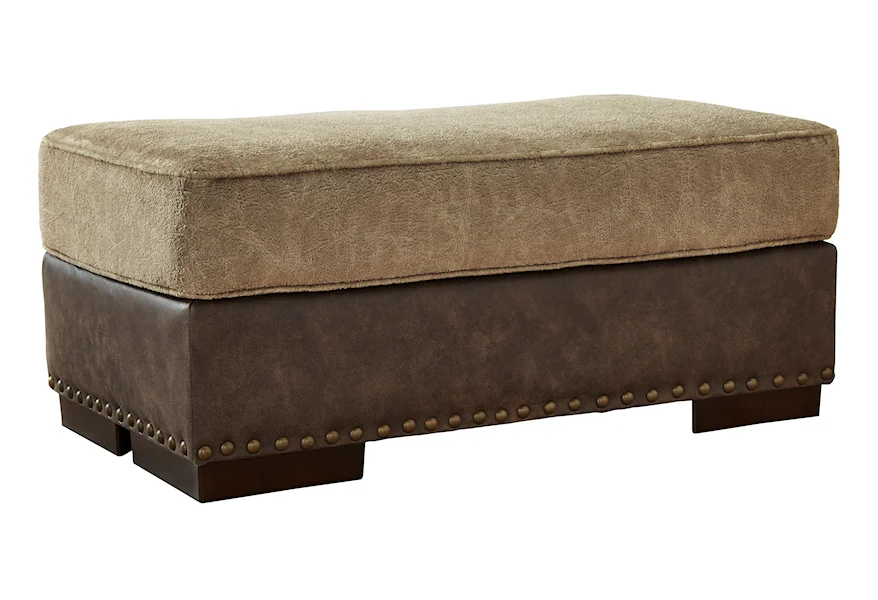 Alesbury Ottoman by Signature Design by Ashley at Dream Home Interiors
