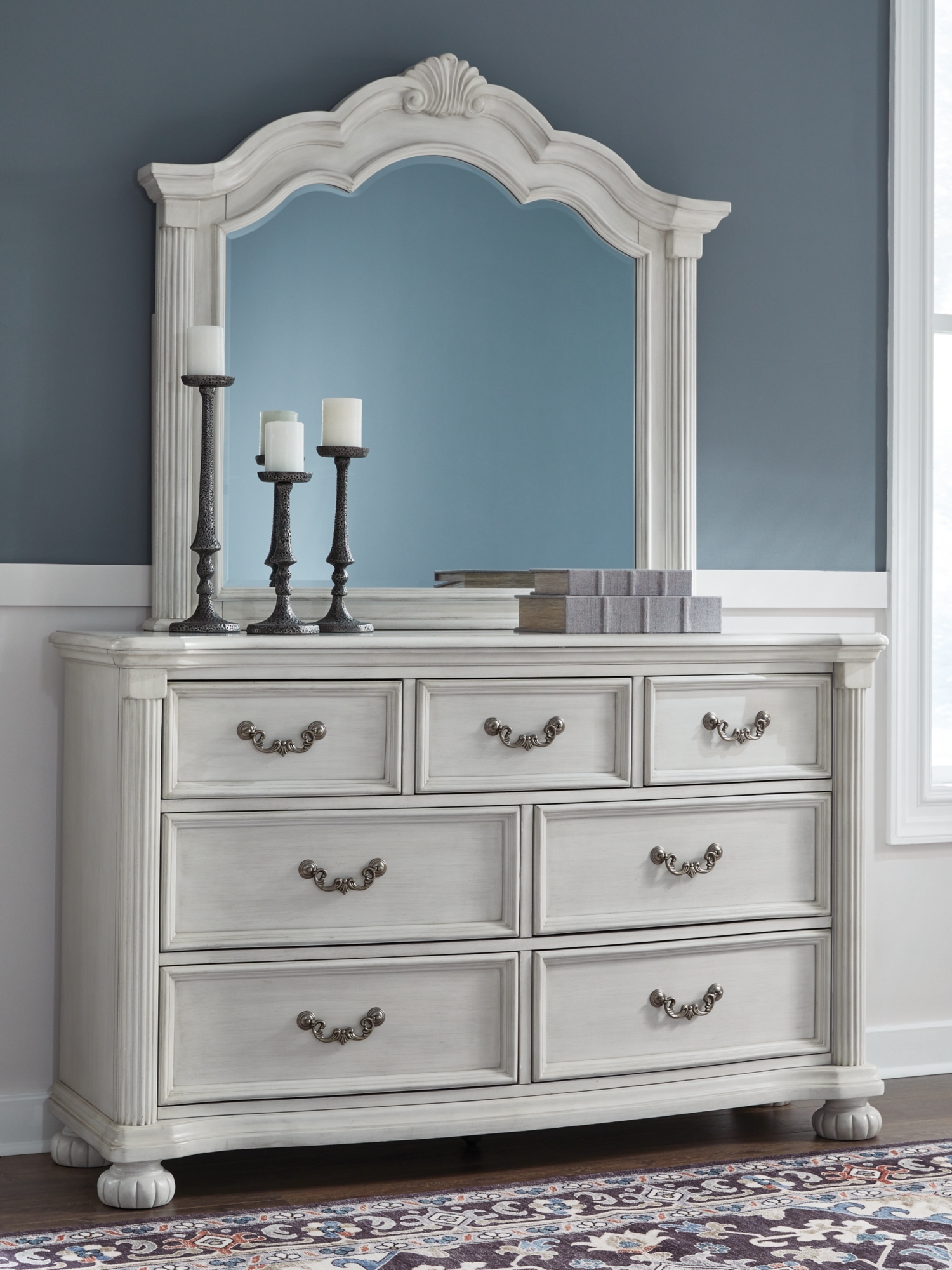 Dresser And Mirror