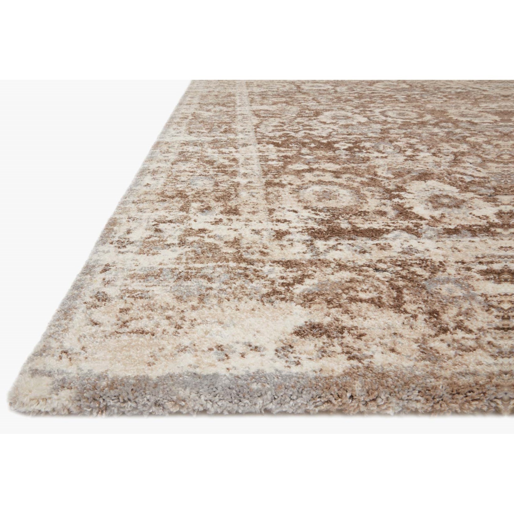 Loloi Rugs Theory 9'6" x 13' Mocha / Natural Rug
