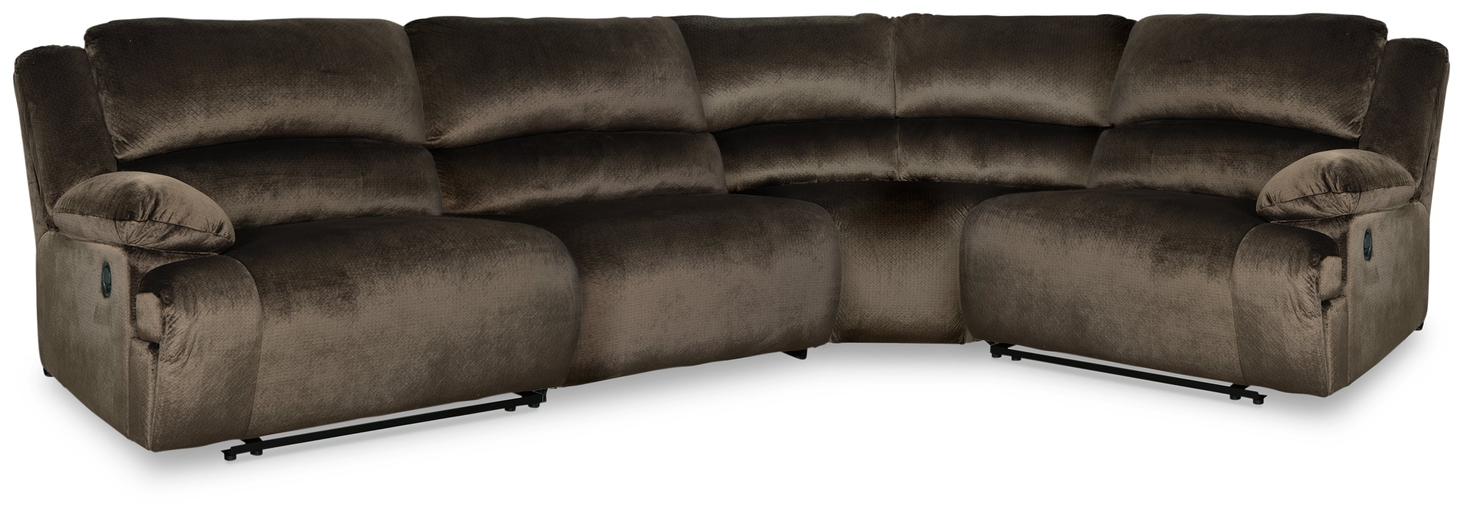 Signature Design by Ashley Clonmel 36504S33 4Piece Reclining Sectional